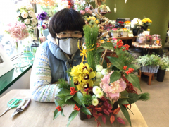 お正月アレンジレッスン