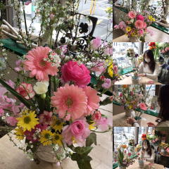 ラナンキュラス春の花いっぱいのアレンジ ラナンキュラス春の花いっぱいのアレンジ