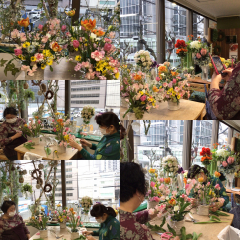 早春の花いっぱいのアレンジレッスン 早春の花いっぱいのアレンジレッスン