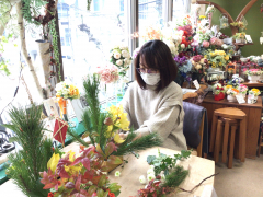 お正月アレンジレッスン