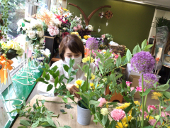 6月の生花アレンジレッスン 6月の生花アレンジレッスン