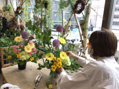 6月の生花アレンジレッスン 6月の生花アレンジレッスン