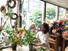 6月の生花のアレンジレッスン 6月の生花のアレンジレッスン