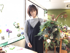 クリスマススワッグレッスン クリスマススワッグレッスン