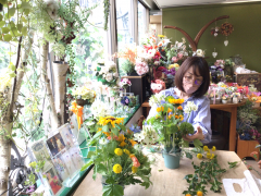 ひまわりのナチュラルアレンジ ひまわりのナチュラルアレンジ
