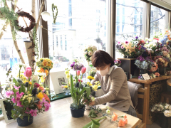 春の花いっぱいのアレンジレッスン 春の花いっぱいのアレンジレッスン