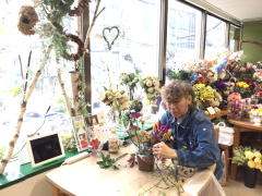 11月の生花アレンジレッスン