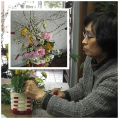 雪柳を使って… 菅野先生20120310