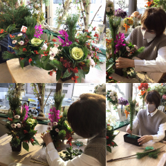 お正月アレンジレッスン お正月アレンジレッスン