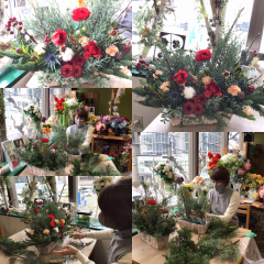 クリスマスアレンジレッスン クリスマスアレンジレッスン