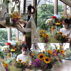 スモークツリーの夏アレンジレッスン